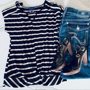 Apt 9 Ribbed Knit Shirt M NWT